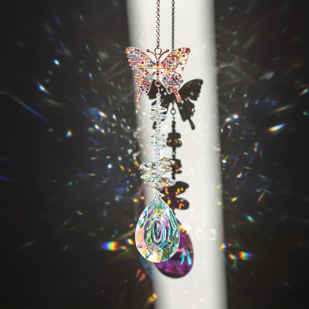 Rhinestone Animal Crystal Sun Catcher Window Hanging
