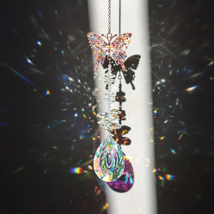 Rhinestone Animal Crystal Sun Catcher Window Hanging