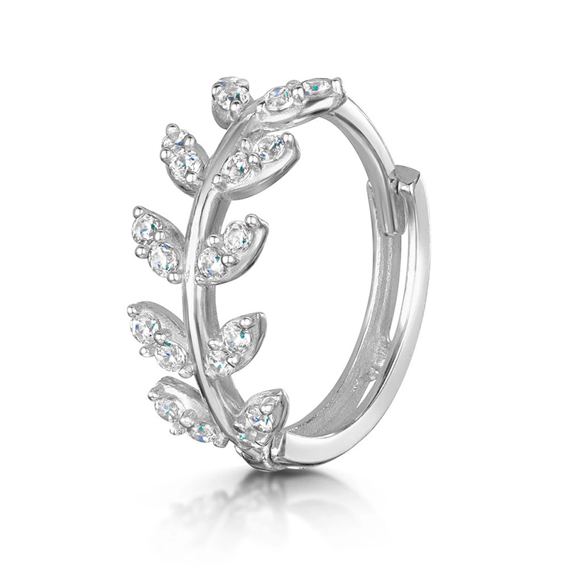 Multi Style Zircon Huggie Hoop Cartilage Piercing Earrings for Women