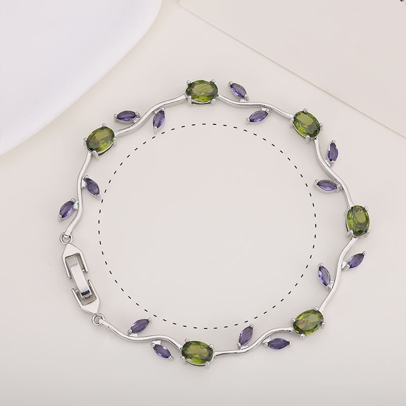 Luxury Zircon Gold-Plated Bracelet