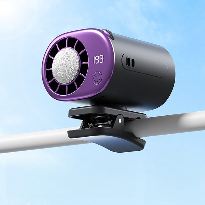 Clip on Air Conditioner Fan with LED Display