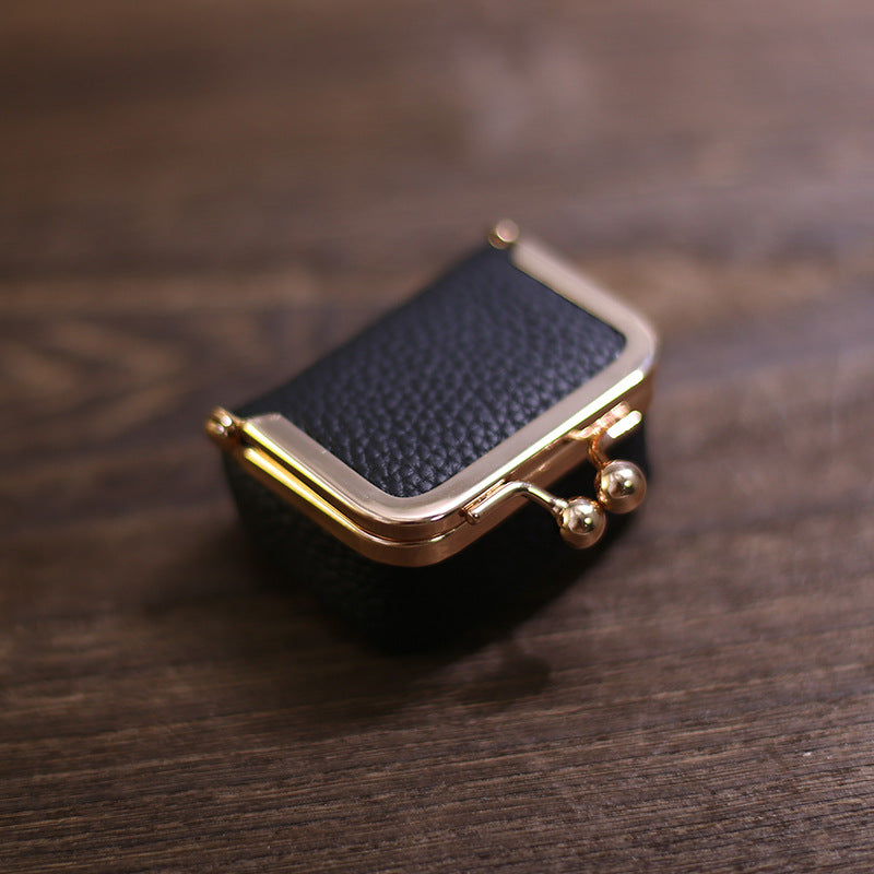 Mini PU Leather Earbud &amp; Jewelry Storage Case