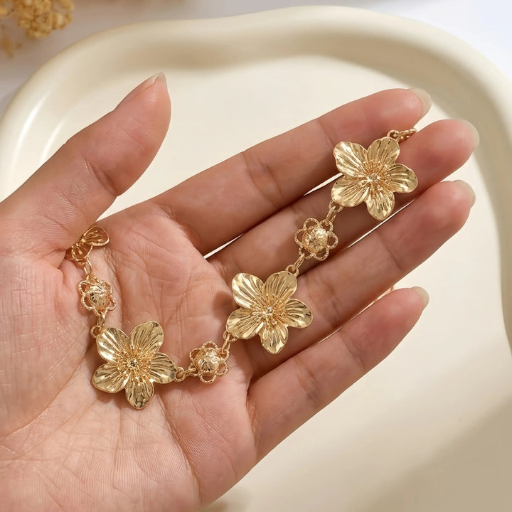 Floral Waist Chain Holiday Dress Accessory