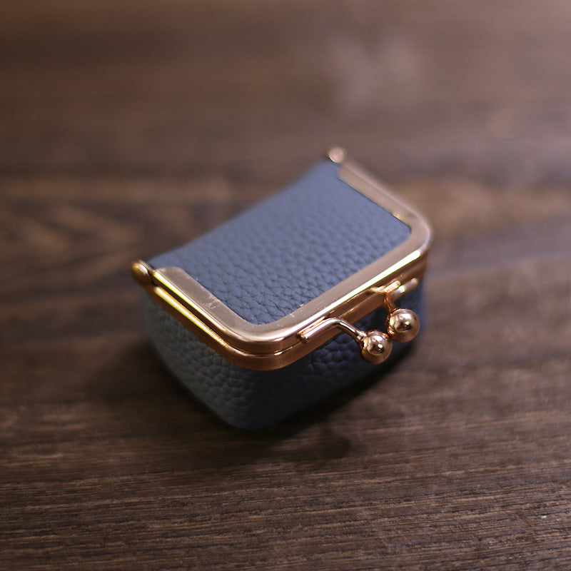 Mini PU Leather Earbud &amp; Jewelry Storage Case
