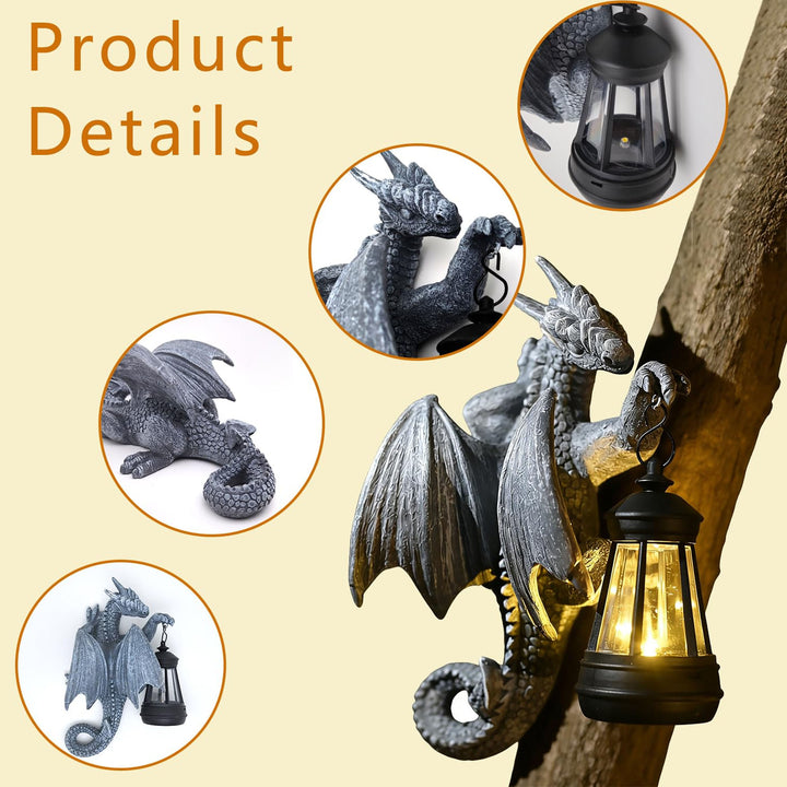Solar Halloween Dinosaur Light