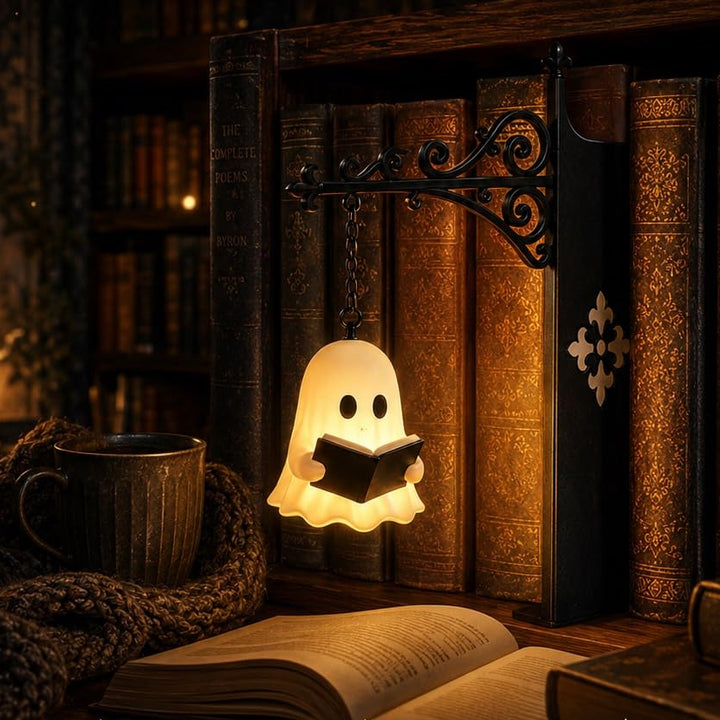 Clip On Iron Scroll Bracket Mini Lantern Bookshelf Decor