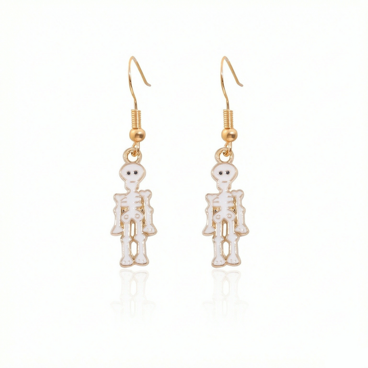 Spooky Halloween Cartoon Drop Earrings