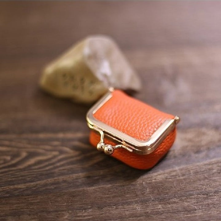 Mini PU Leather Earbud &amp; Jewelry Storage Case