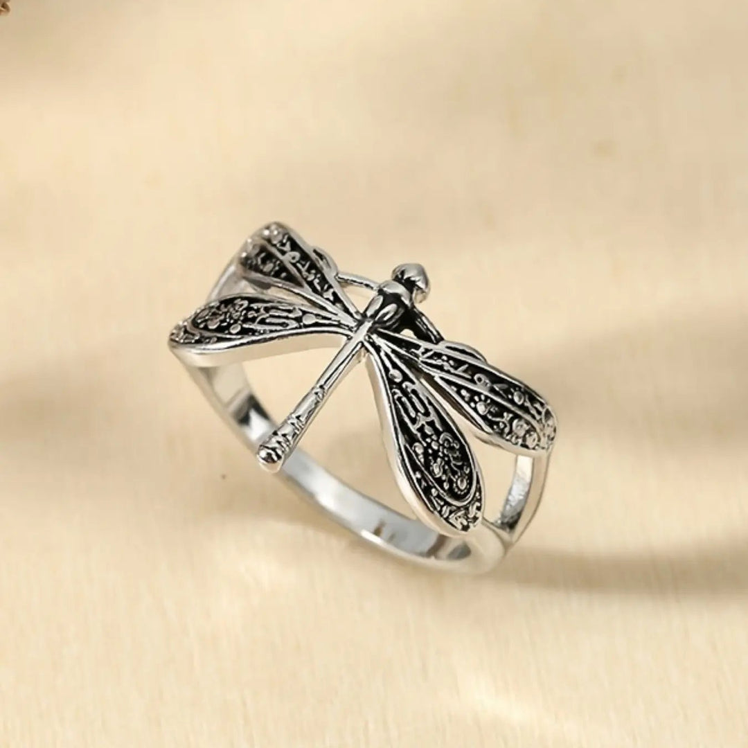 Vintage Dragonfly Ring