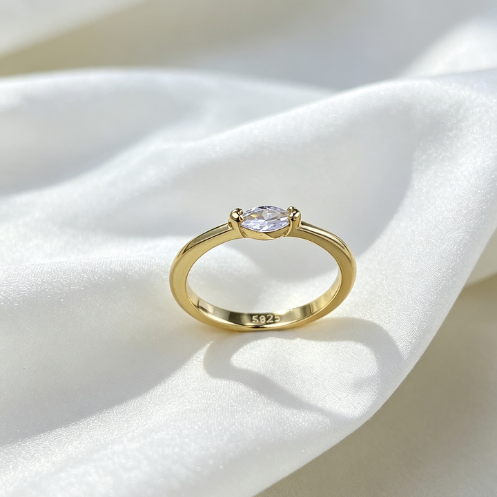 Marquise Moissanite Ring for Everyday Wear
