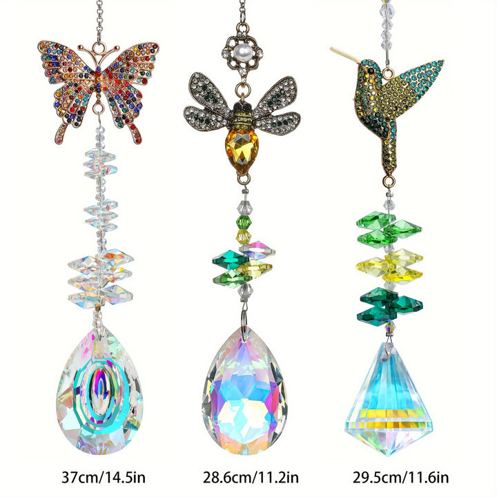 Rhinestone Animal Crystal Sun Catcher Window Hanging