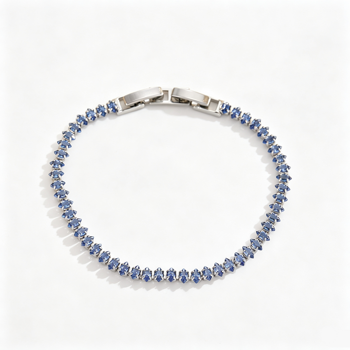 Multicolor Marquise Cut Zircon Bracelet