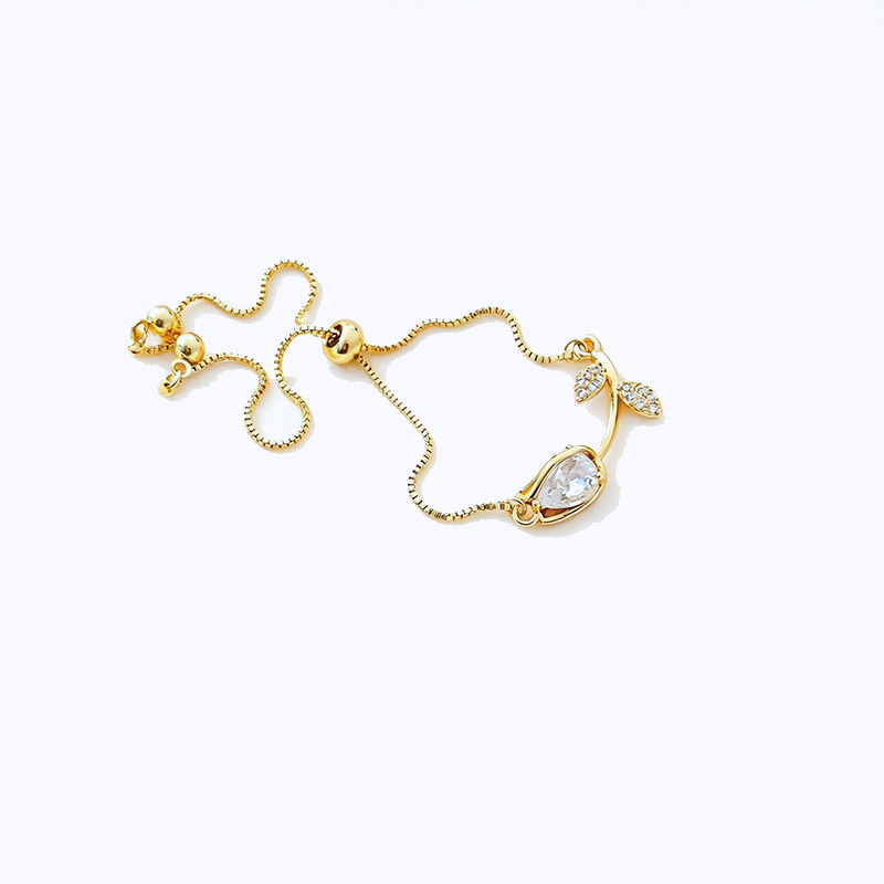 Tulip Necklace and Bracelet Set