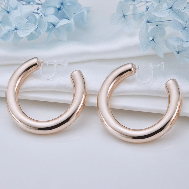 Clip On Hoop Earrings  Everyday Style