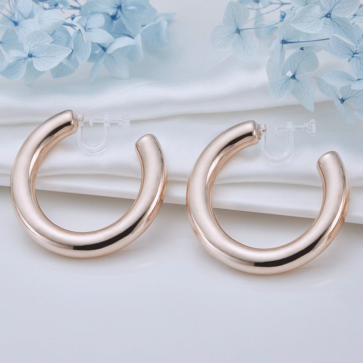 Clip On Hoop Earrings  Everyday Style