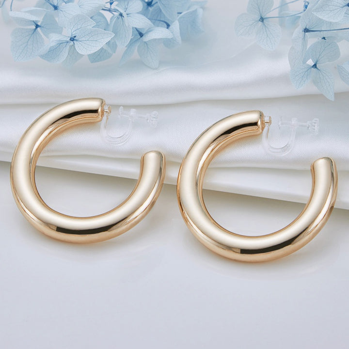 Clip On Hoop Earrings  Everyday Style