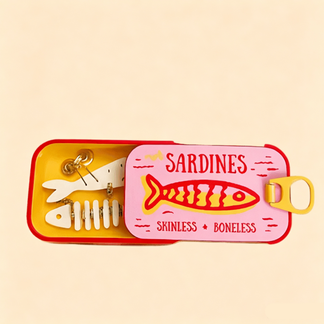 Sardine Tin Jewelry Box