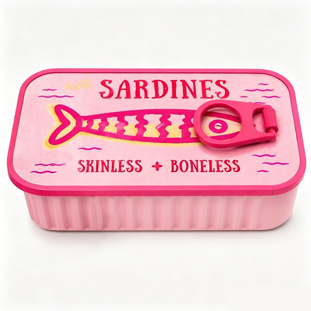 Sardine Tin Jewelry Box