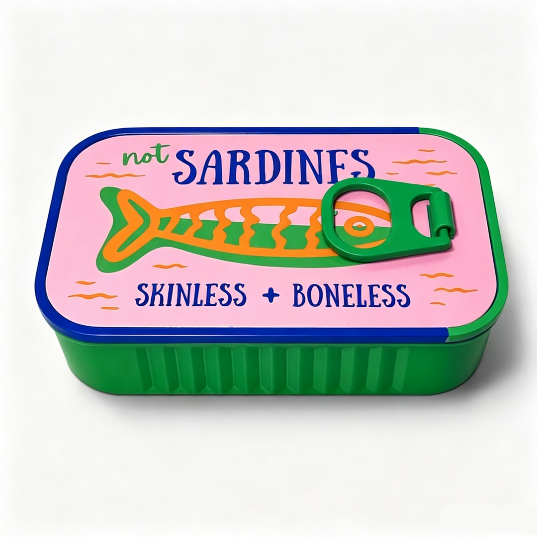 Sardine Tin Jewelry Box