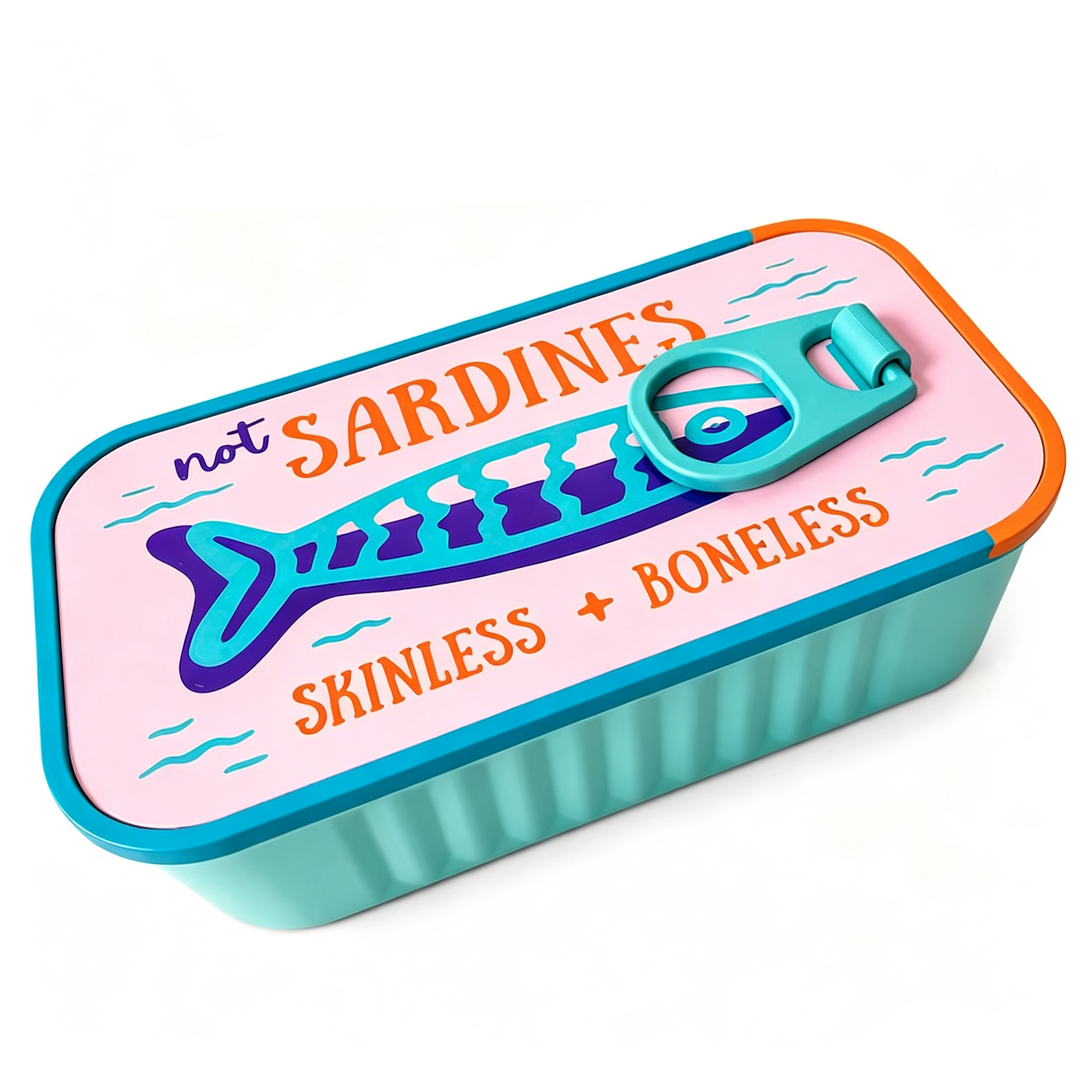 Sardine Tin Jewelry Box