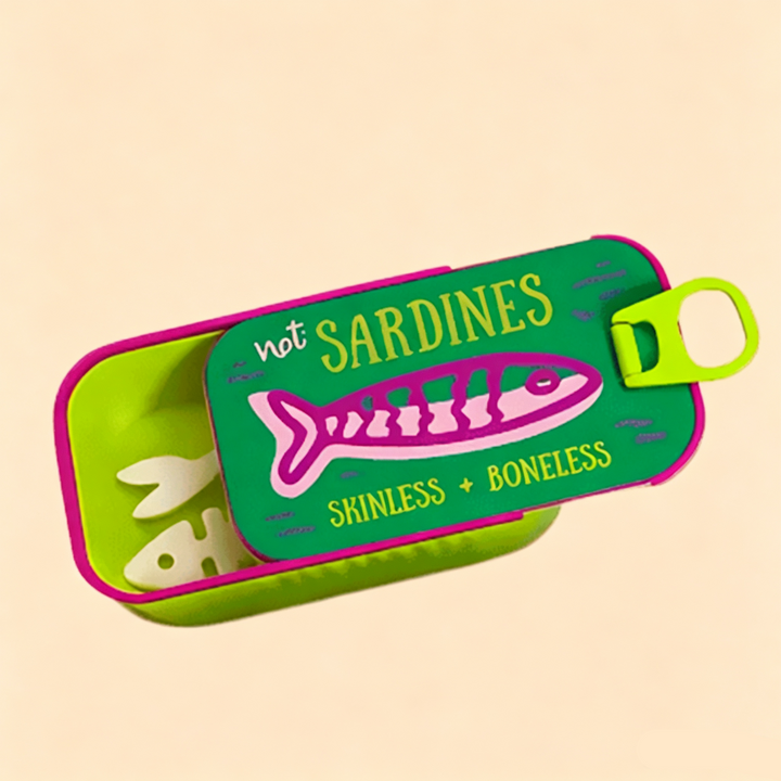 Sardine Tin Jewelry Box