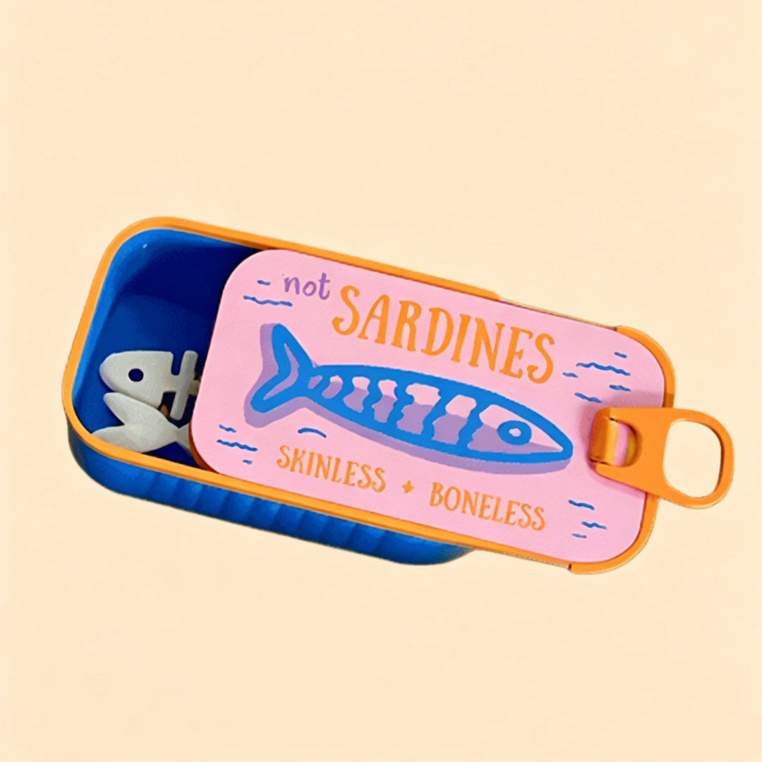 Sardine Tin Jewelry Box