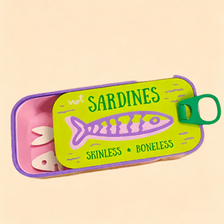 Sardine Tin Jewelry Box
