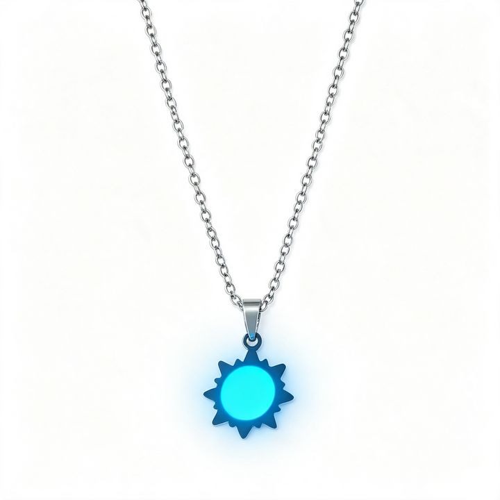 Glow Moon Sun Couple Jewelry Set