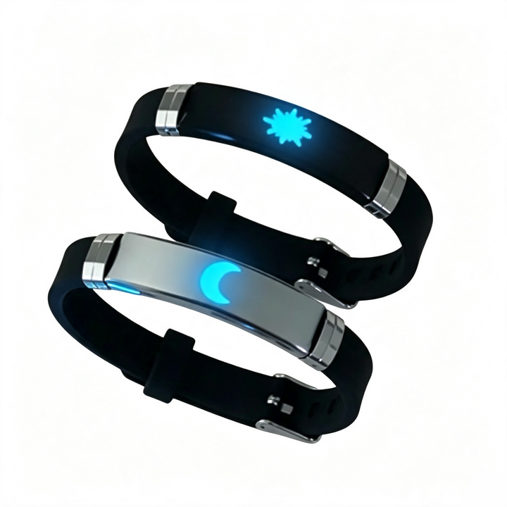 Glow Moon Sun Couple Jewelry Set
