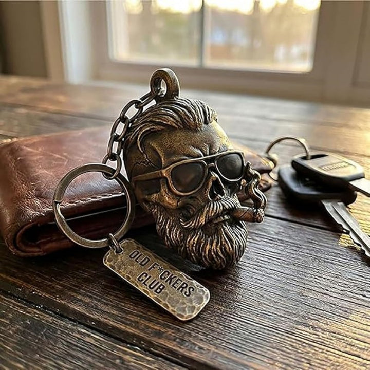 Old Guys Club Lifetime Member Keychain