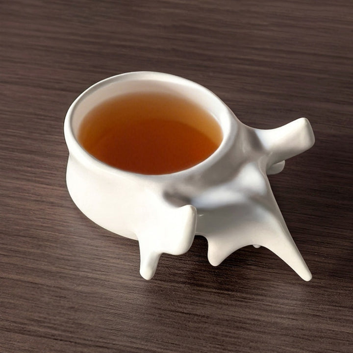 Spine-Shaped Ceramic Mug