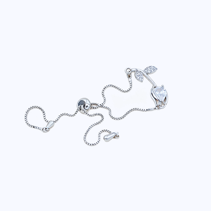 Tulip Necklace and Bracelet Set