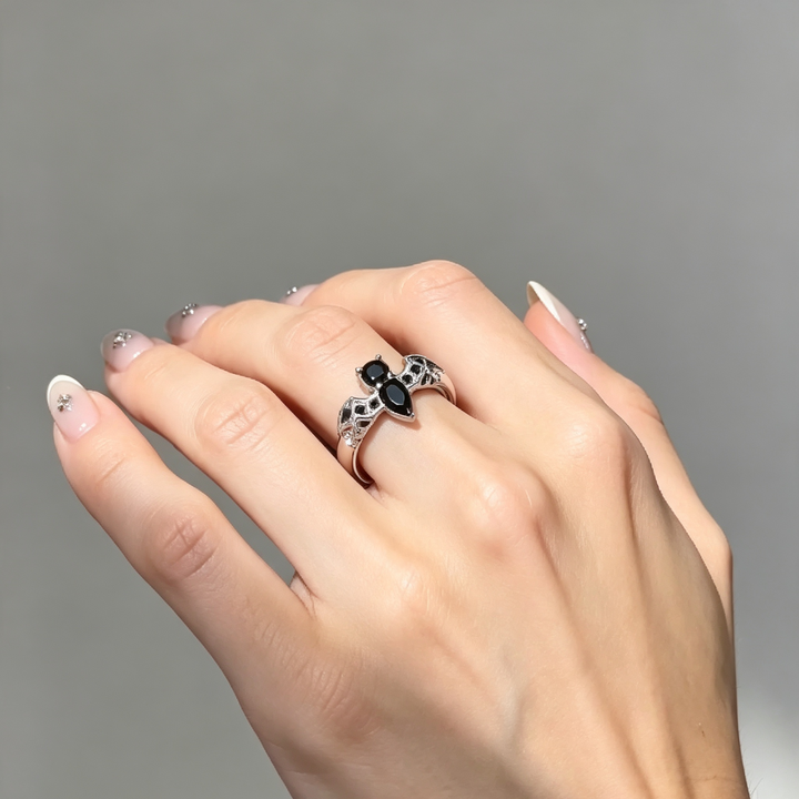 Halloween Midnight Bat Ring
