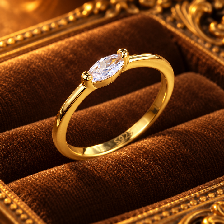 Marquise Moissanite Ring for Everyday Wear