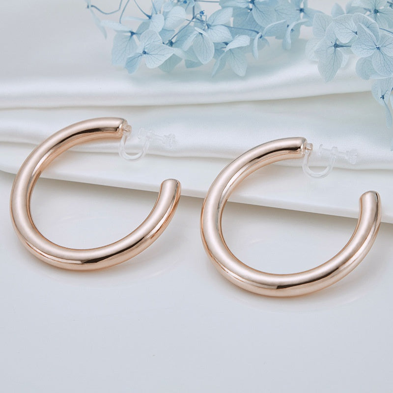 Clip On Hoop Earrings  Everyday Style