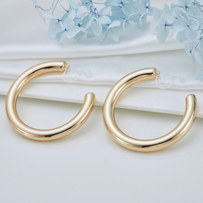 Clip On Hoop Earrings  Everyday Style