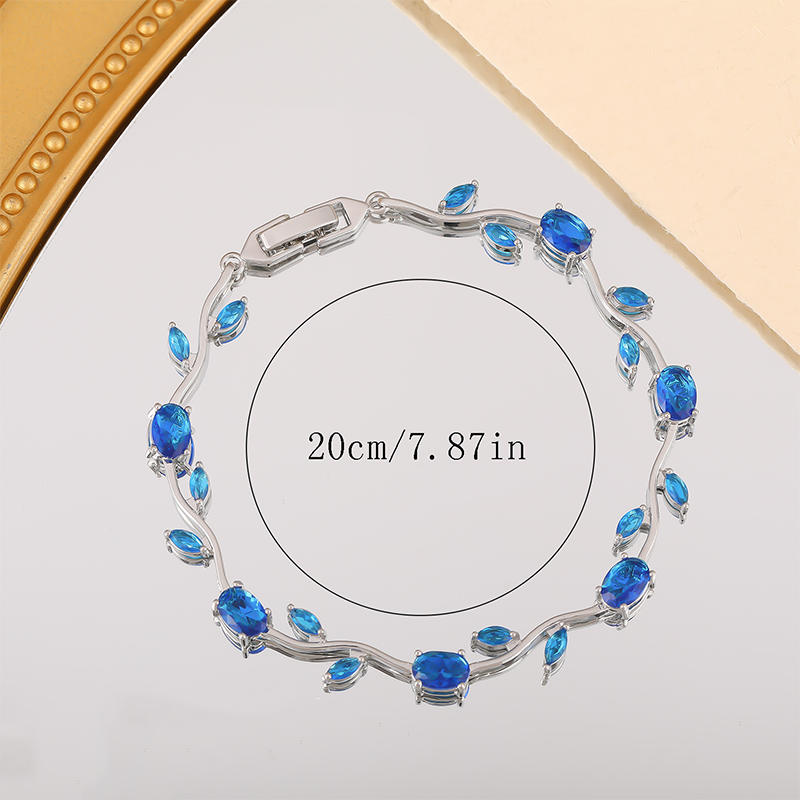 Luxury Zircon Gold-Plated Bracelet