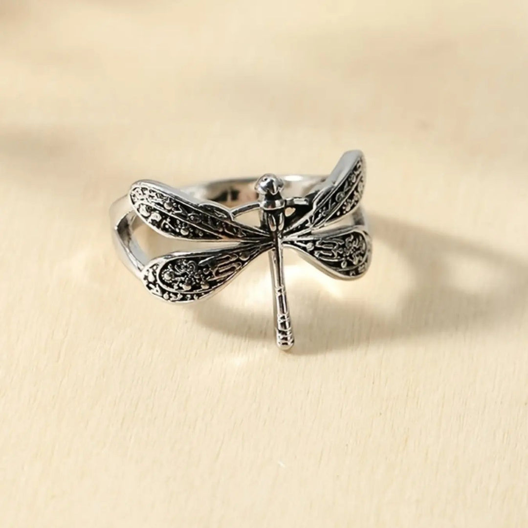Vintage Dragonfly Ring