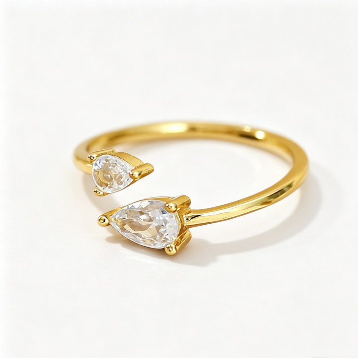 Moissanite Open Ring Daily Statement