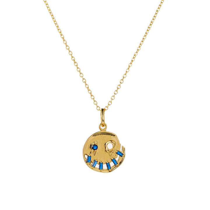 Birthstone Pumpkin Halloween Necklace