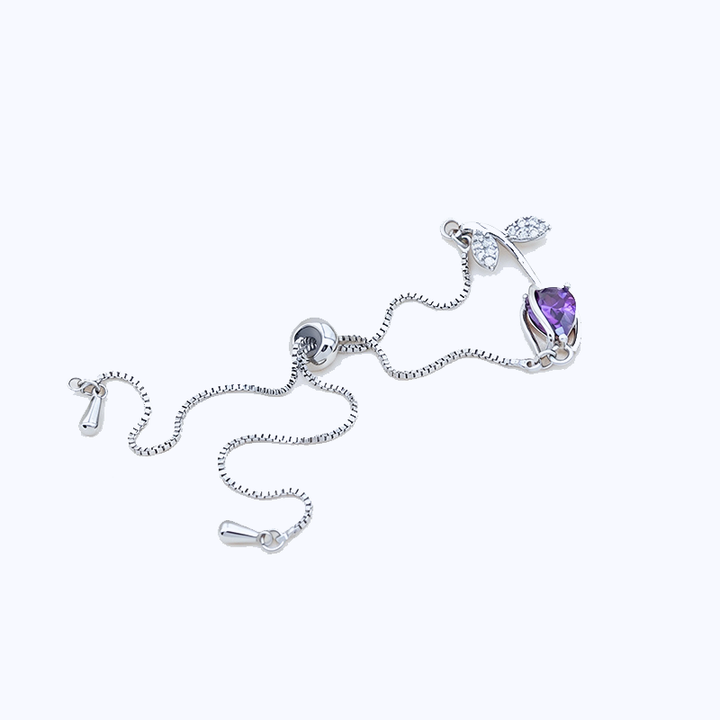 Tulip Necklace and Bracelet Set