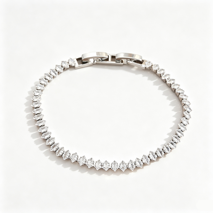 Multicolor Marquise Cut Zircon Bracelet