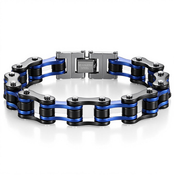 Stainless Steel Bike Chain Bracelet
