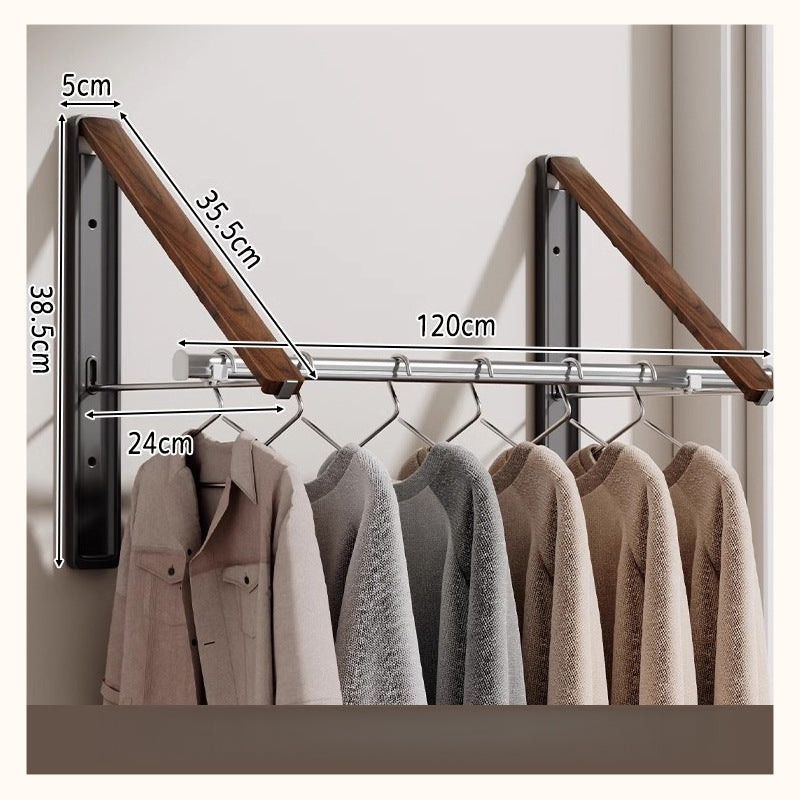 Wall-Mounted Drying Rack