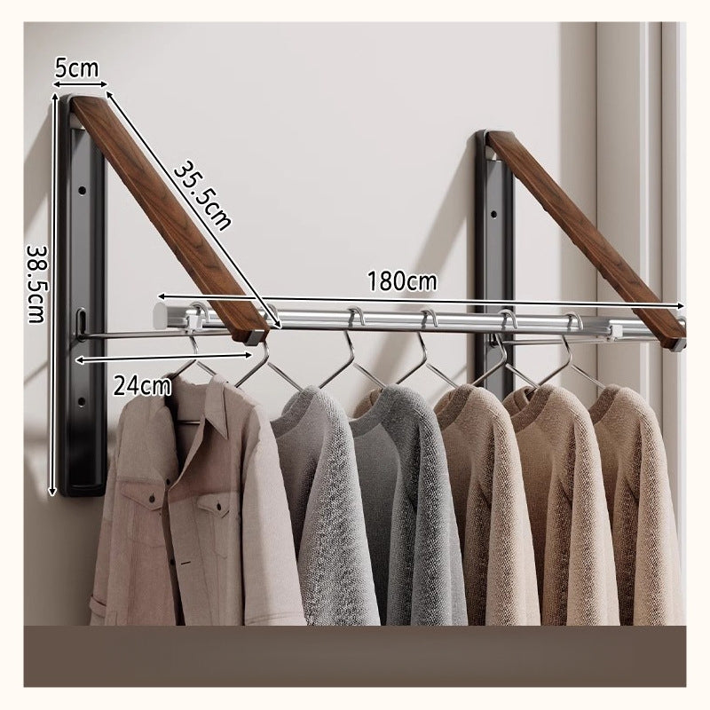 Wall-Mounted Drying Rack