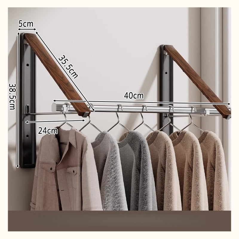 Wall-Mounted Drying Rack