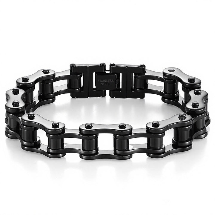 Stainless Steel Bike Chain Bracelet