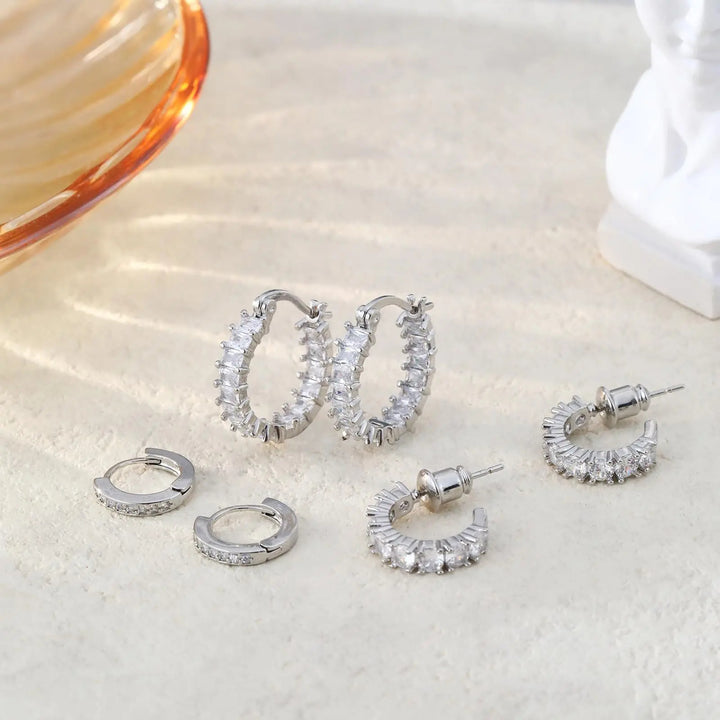 Mix Match Hoop Earring Set