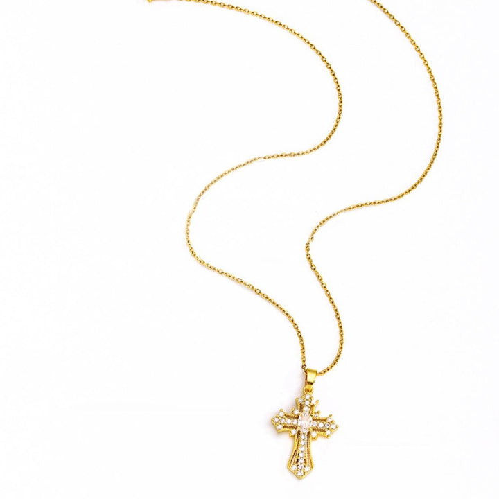 Creative Cross Pendant Necklace