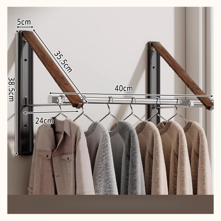 Wall-Mounted Drying Rack